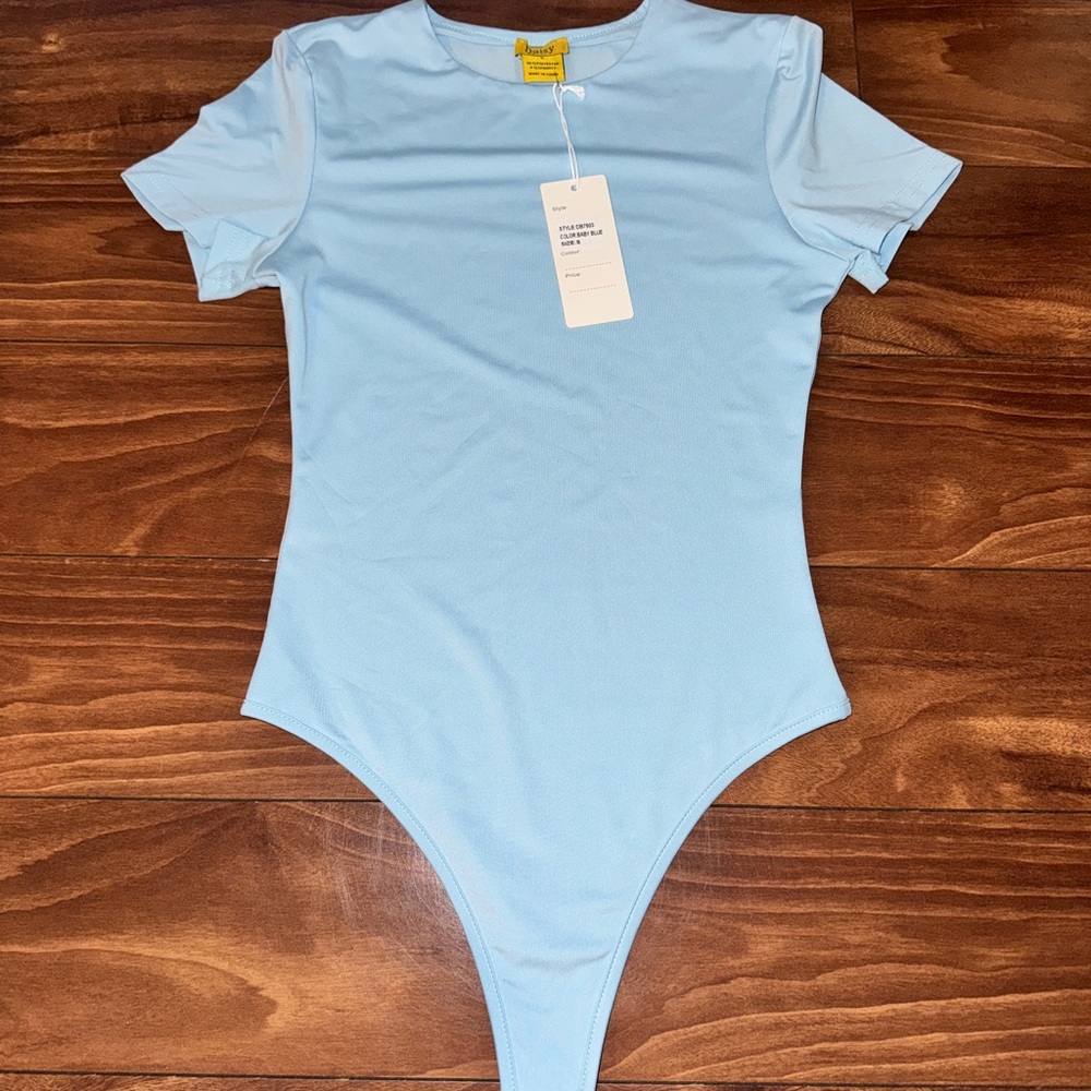 Daisy Light Blue Women's Bodysuit